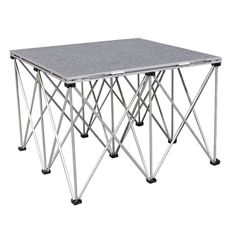 Portable Stage - Lightweight 3'x3' Portable Stage Unit | StageDrop