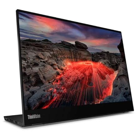 Lenovo ThinkVision M14T Gen2, 14 inch (35.56cm) IPS monitor, 2240x1400 ...