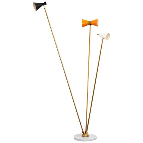 Italian Adjustable Multiple Arm Floor Lamp at 1stDibs