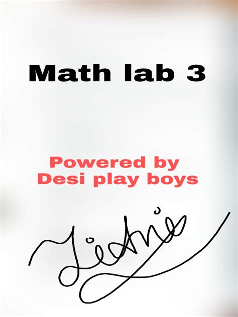 Image result for Math Lab 3