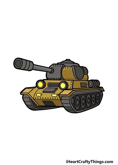 Image result for Tank Cartoon Drawing