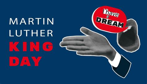 Martin Luther King Jr. Day typography poster design. MLK Day modern ...