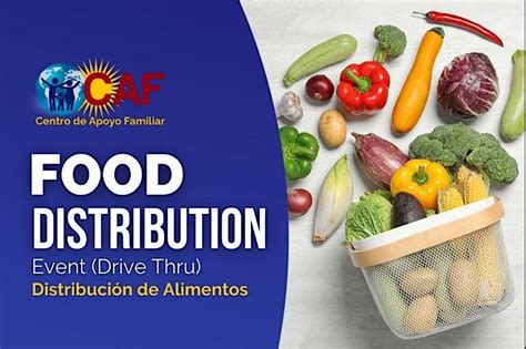 Food Distribution Event / Distribucion de Alimentos -( Drive Thru ...