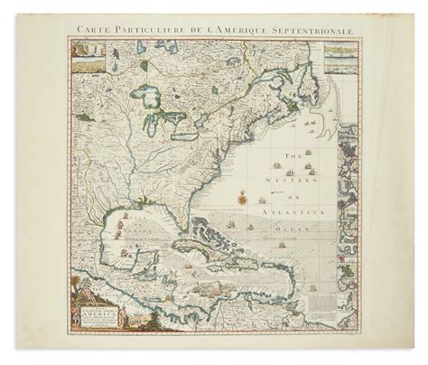 Lot - POPPLE, HENRY. A Map of the British Empire in America with the ...