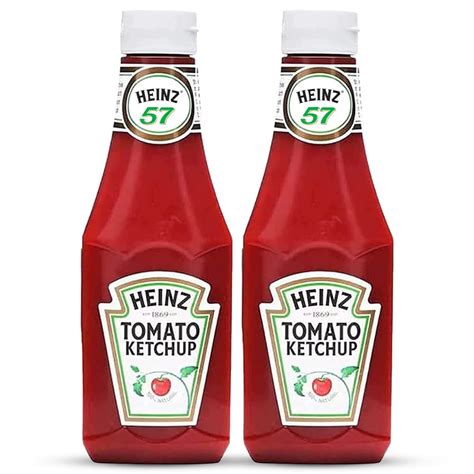 Heinz Tomato Ketchup 900g x 2 Bottles | Rich & Thick Tomato Sauce | No ...