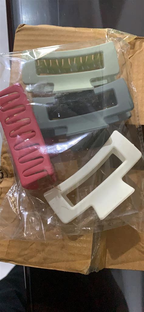 Aolalow Big Hair Claw Clips 4.35 Inches Nonslip Big Claw Hair Clips for ...