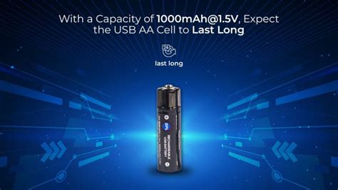 Buy BPL BRB301 USB Rechargeable AA Cell, Black at Best Price on ...