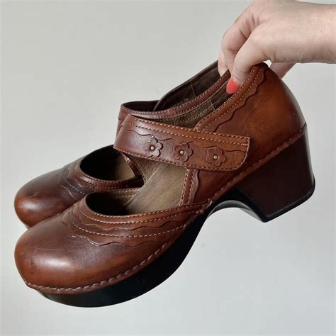 Dansko Women's Brown Clogs | Depop