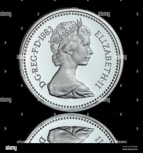 Silver proof queen elizabeth ii effigy hi-res stock photography and ...