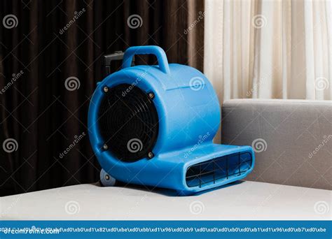 Process of Drying Sofa Using Floor Dryer Blower Fan Machine. Floor ...