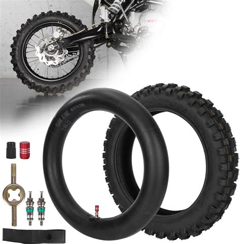 WEIYINGSI 80/100-12 3.00-12 Tire and Inner Tube for 90cc 110cc 125cc ...