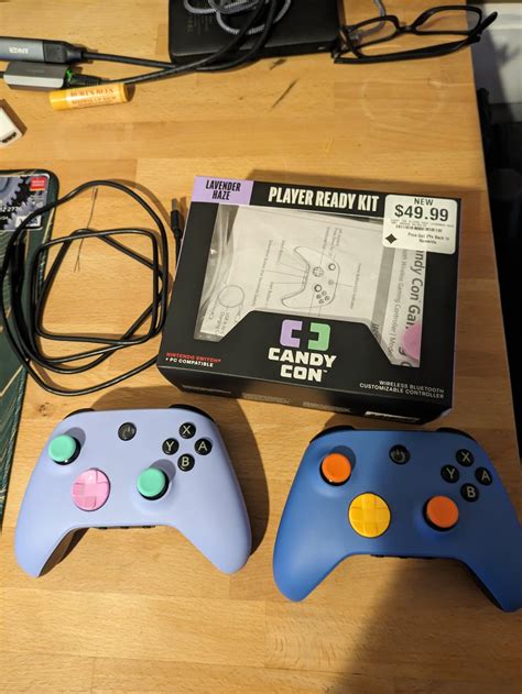 Candy con- my wife calls it her Taylor Swift controller! : r/GME