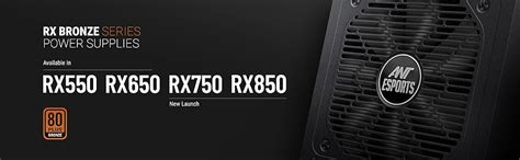 Amazon.in: Buy Ant Esports RX650 650 Watt 80 Plus Bronze Certified ...