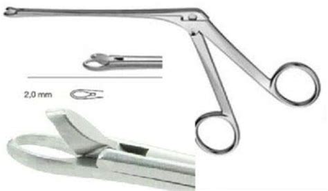 Weil Blakesley nasal forceps 11.5cm straight 2.0mm through-cut : Amazon ...