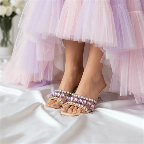 Delicate Black Wedges - Cunei India