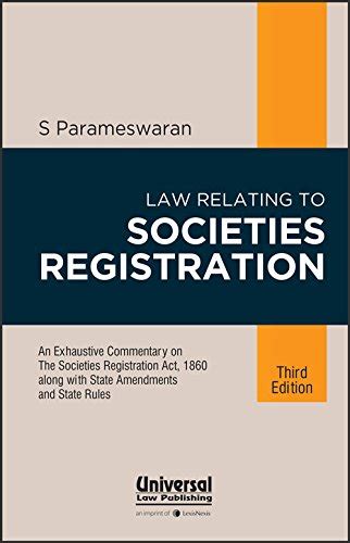 Amazon.in: Buy Law Relating To Societies Registration Book Online at ...