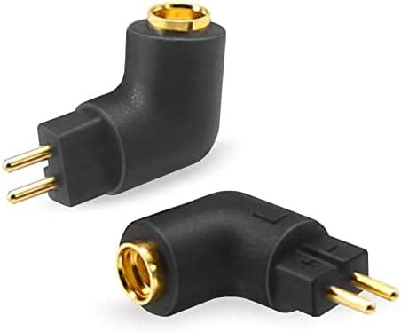 okcsc MMCX Adapter Female to 0.78/0.75 Angled 2 Pin Earphone Work for ...