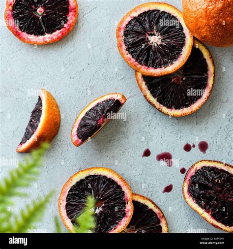 Sweet juicy blood oranges hi-res stock photography and images - Alamy