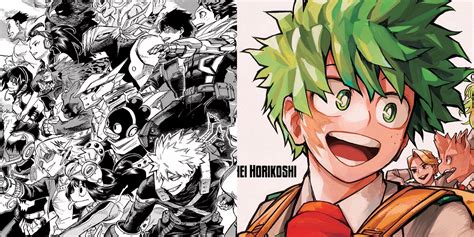 My Hero Academia: il toccante messaggio di Horikoshi per la fine del manga