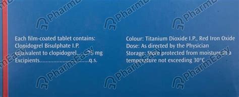 Plavix 75 MG Tablet (14): Uses, Side Effects, Price & Dosage | PharmEasy