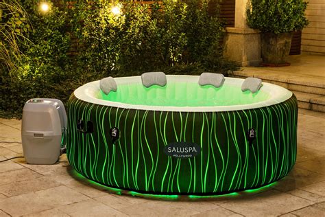 SaluSpa Hollywood AirJet Inflatable Hot Tub Spa With, 49% OFF