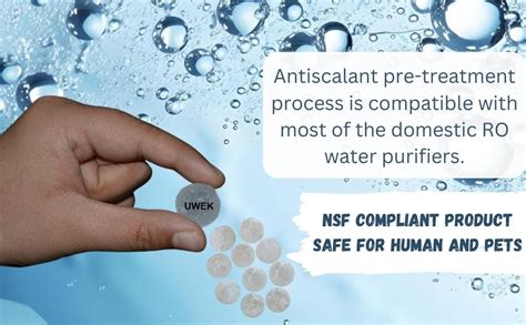 UWEK Antiscalant Solid Balls for RO Water Purifiers to Convert Hard ...