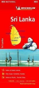 Michelin Sri Lanka Road & Tourist Map 803: Buy Michelin Sri Lanka Road ...