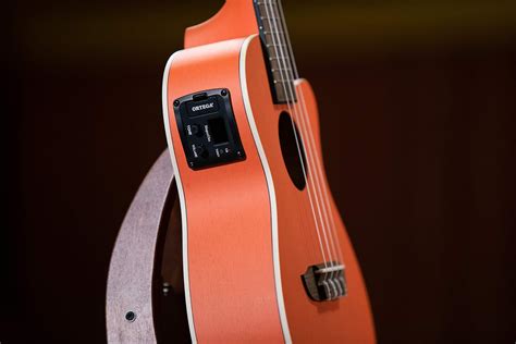Buy Ortega Guitars, 4-String Earth Series Concert Acoustic/Electric ...