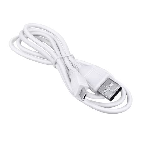 Buy LastDan 5ft White Micro USB PC Charging Cable PC Laptop Charger ...