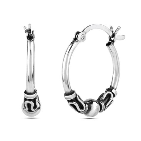 LeCalla - Buy Antique Light-Weight Bali Hoop Earrings for Teen Women Online