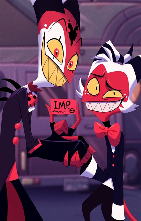 Helluva Boss Moxxie X Blitzo