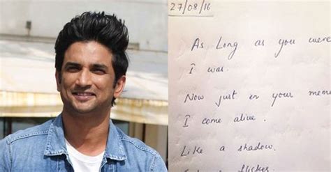 Sushant Singh Rajput note for mother | Sushant Singh Rajput's ...