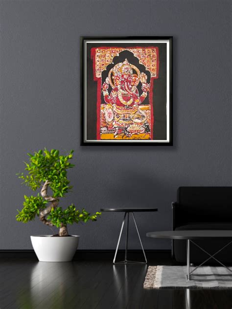 Lord Ganesha Batik Painting |Order Online now at Memeraki.com