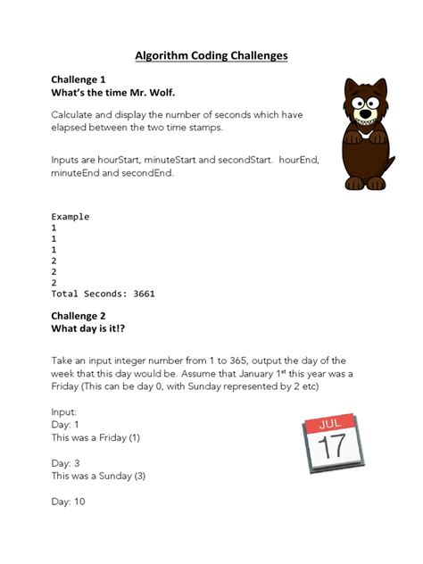 Algorithm Challenges 的图像结果