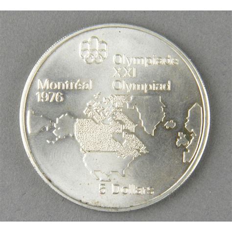 1976 Montreal Olympics Commemorative Silver Coins