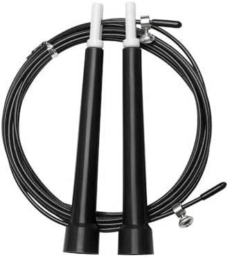 Buy AMIFIT Plastic Speed Jump Rope, Black Online at Low Prices in India ...