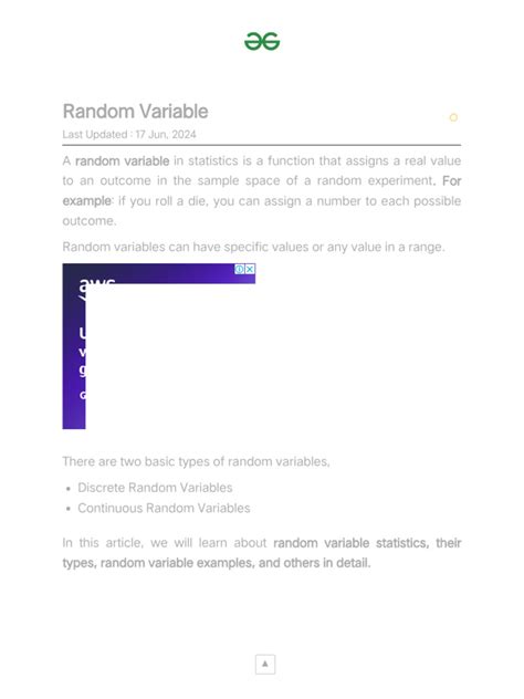 Types of Random Variables 的图像结果