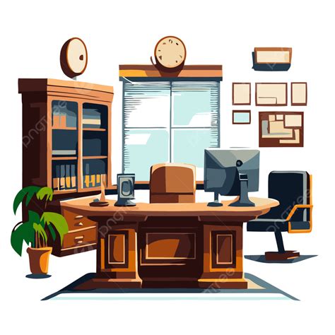Principal Office Clip Art