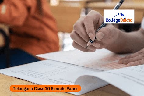 Telangana SSC Question Paper 2025-26: Telangana Sample Paper Class 10 ...