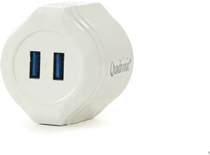 quadronic 3.4 A Wall Charger for Mobile with Detachable Cable ...