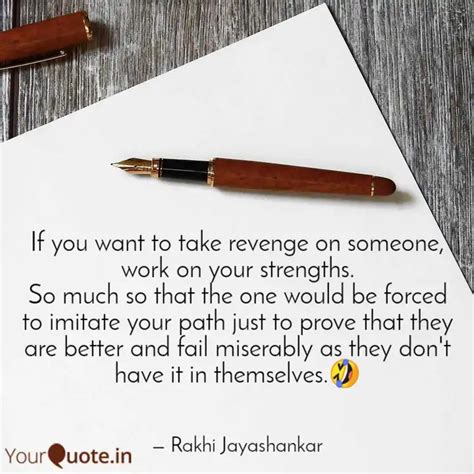 If you want to take reven... | Quotes & Writings by R J | YourQuote