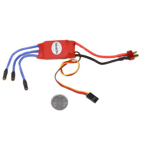 SimonK 30A BLDC ESC Electronic Speed Controller With Connectors ...