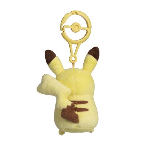 Pikachu (Naive) Pokémon Natures Plush Key Chain | Pokémon Center Canada ...