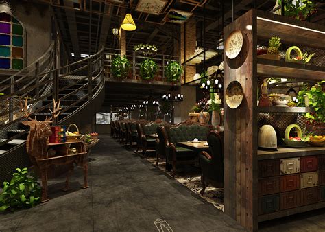 新疆特色主题餐厅|空间|室内设计|四格空间设计 - 原创作品 - 站酷 (ZCOOL)