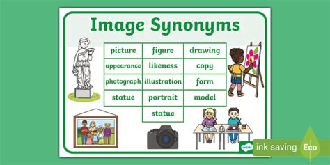 Images Synonyms Word Mat (teacher made) - Twinkl