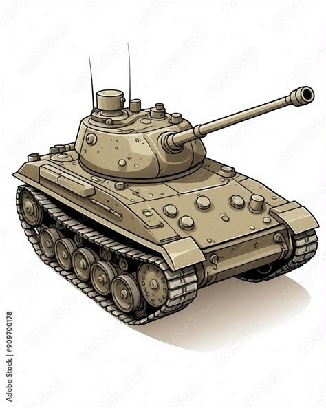 Image result for Tank Cartoon Drawing