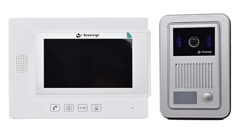 Secureye TFT Video Door Phone with Metal Outdoor Unit (7-inch) : Amazon ...