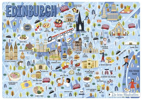 17 Best Tourist Attractions Things To Do In Edinburgh Map