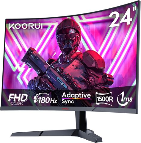KOORUI 24 Inch FHD Gaming Monitor 165Hz 1ms VA Panel India | Ubuy
