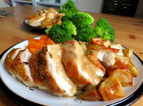 Roast Chicken, with Mini Roasts and Sides | The English Kitchen